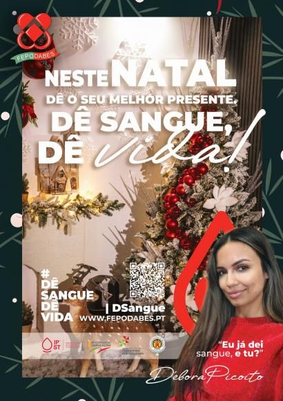 D&ecirc; Sangue, D&ecirc; Vida - Campanha Nacional de Natal